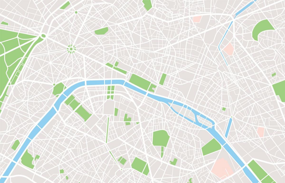 Karte Paris