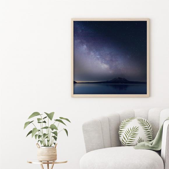 Milky Space im Rahmen