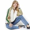 Jacke Boyfriend gold grün relaxed