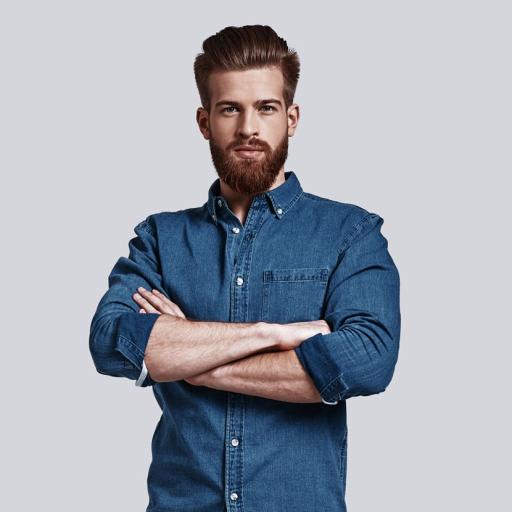 Jeanshemd Hipsto Ansicht 1